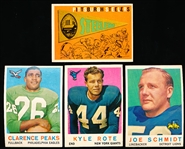 1959 Topps Fb- 4 Diff