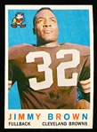 1959 Topps Fb- #10 Jim Brown, Browns