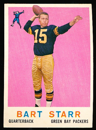 1959 Topps Fb- #23 Bart Starr, Packers