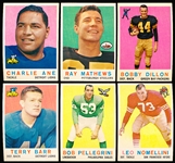 1959 Topps Fb- 6 Diff