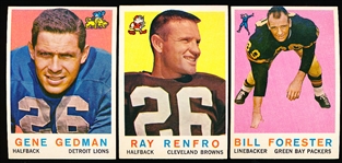 1959 Topps Fb- 8 Diff