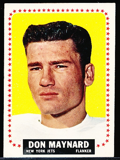 1964 Topps Fb- #121 Don Maynard, Jets