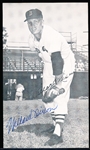 Autographed Willard Nixon J. D. McCarthy Boston Red Sox MLB B/W Postcard
