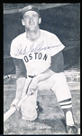 Autographed Bob Tillman J. D. McCarthy Boston Red Sox MLB B/W Postcard