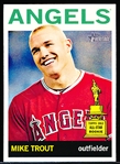 2013 Topps Heritage Bsbl. #430 Mike Trout SP