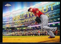 2016 Topps Chrome Bsbl. “Perspectives” #PC-16 Mike Trout