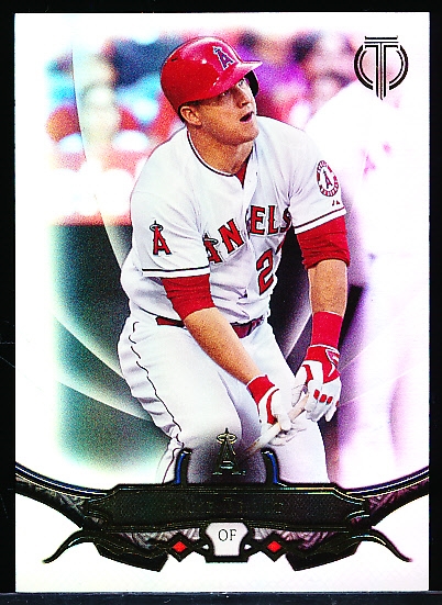 2016 Topps Triple Threads Bsbl. #1 Mike Trout