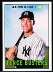 2017 Topps “Throwback Thursday- Series 15” #86 Aaron Judge (1967 Style)