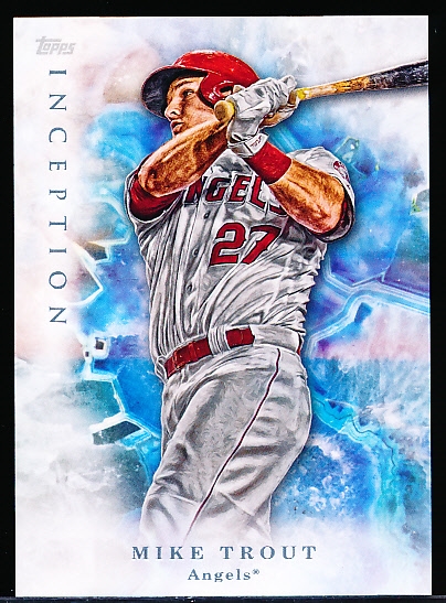 2017 Topps Inception Bsbl. #1 Mike Trout