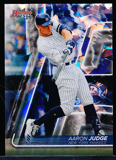 2020 Bowman’s Best Bsbl. “Cracked Ice” #61 Aaron Judge