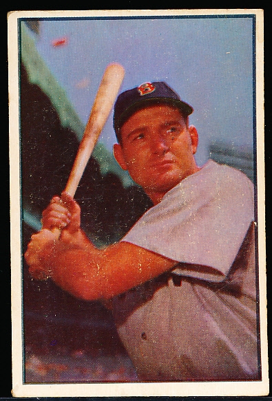 1953 Bowman Bb Color- #61 George Kell, Red Sox