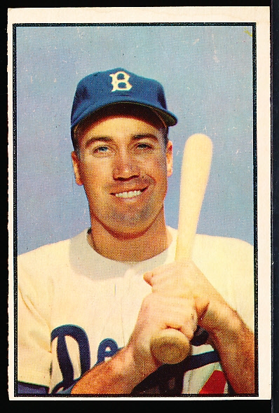 1953 Bowman Bb Color- #117 Duke Snider, Dodgers- Hi# 