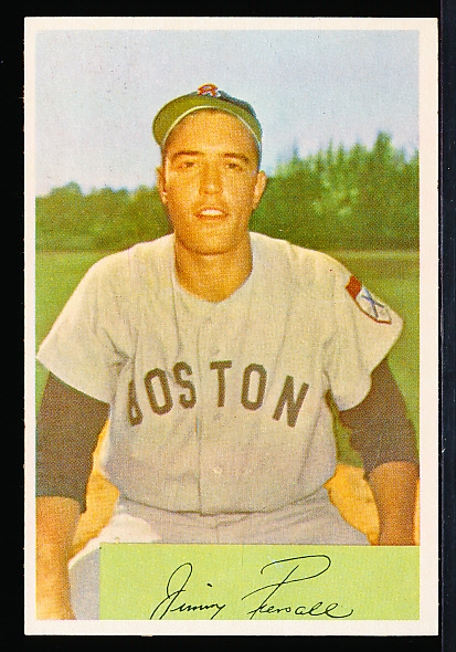 1954 Bowman Bb- #66 Jim Piersall, Boston