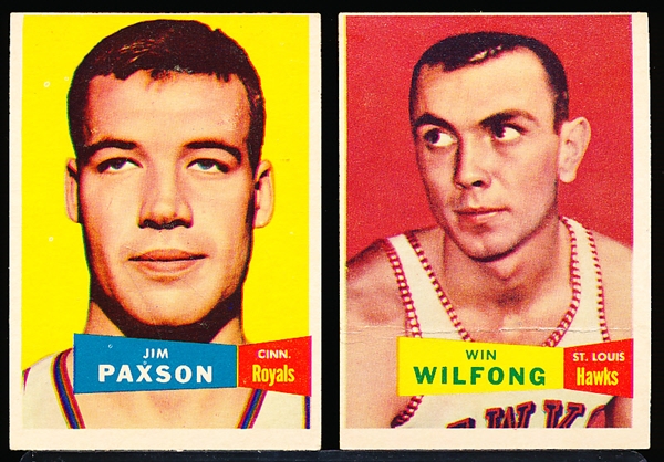 1957-58 Topps Basketball- 2 Diff