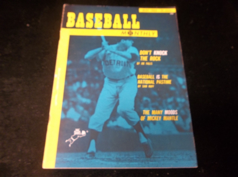 May 1962 Baseball Monthly Magazine- Issue #3