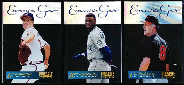 1996 Pinnacle Baseball- “Essence of the Game” Complete Insert Set of 18