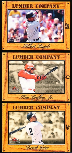 2003 Fleer Tradition Baseball- “Lumber Company” Complete Insert Set of 30