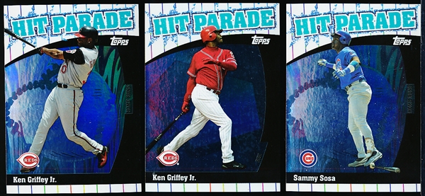 2004 Topps Baseball- “Hit Parade” Complete Insert Set of 30