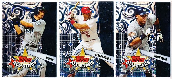 2005 Topps Baseball- “All-Stars” Complete Insert Set of 15