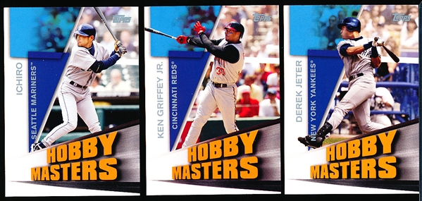 2005 Topps Baseball- “Hobby Masters” Complete Insert Set of 20