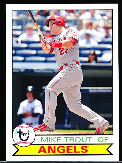 2016 Topps Archives Bsbl. #129 Mike Trout