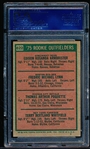 Autographed 1975 Topps Baseball- #622 Fred Lynn RC- PSA/DNA Certified & Encapsulated