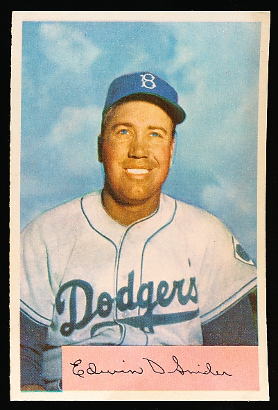 1954 Bowman Baseball- #170 Duke Snider, Dodgers