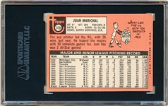 Autographed 1969 Topps Baseball- #370 Juan Marichal, Giants- SGC Certified & Encapsulated