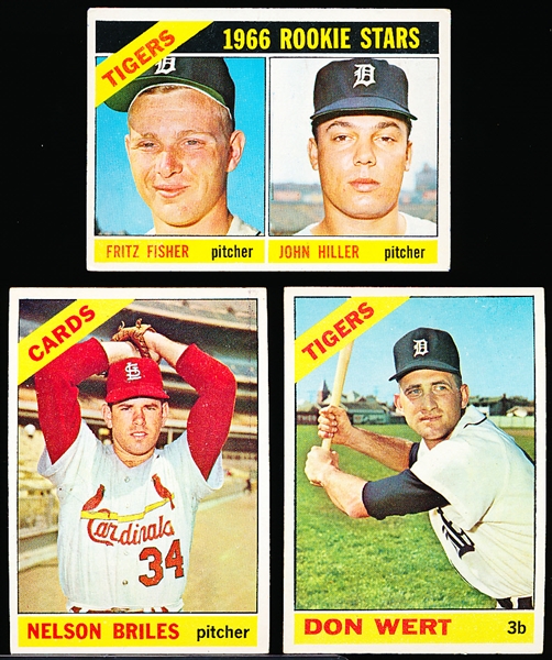 1966 Topps Bb- 25 Diff
