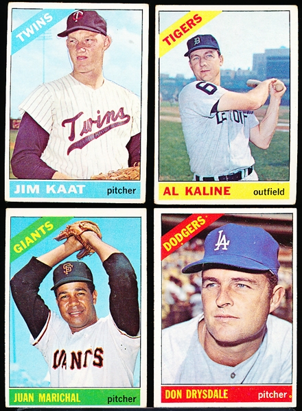 1966 Topps Bb- 4 Diff