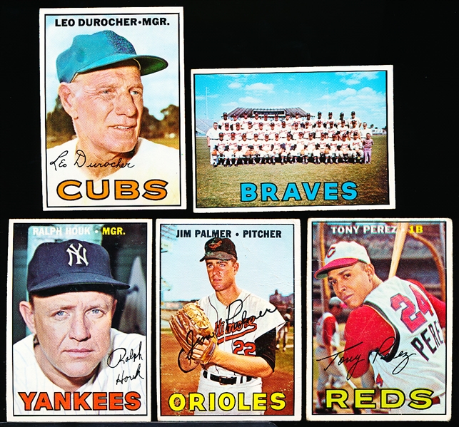 1967 Topps Bb- 5 Diff
