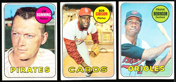 1969 Topps Bb- 5 Diff