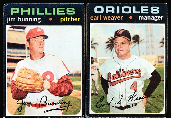 1971 Topps Bb- 12 Diff