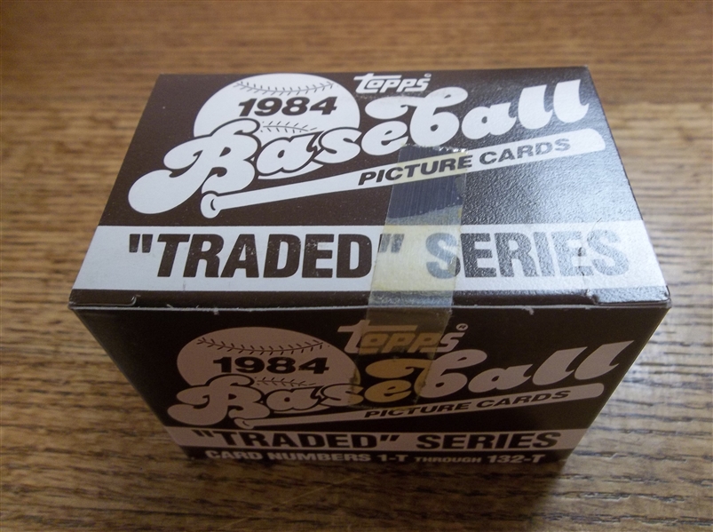 1984 Topps Traded Baseball Factory Sealed Set of 132