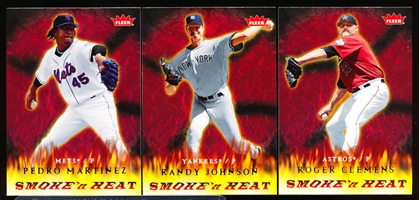 2006 Fleer Baseball- “Smoke ‘n Heat” Complete Insert Set of 15