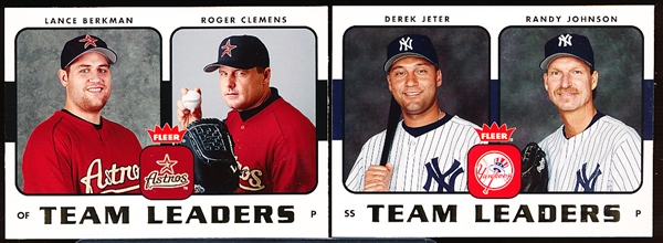 2006 Fleer Baseball- “Team Leaders” Complete Insert Set of 30