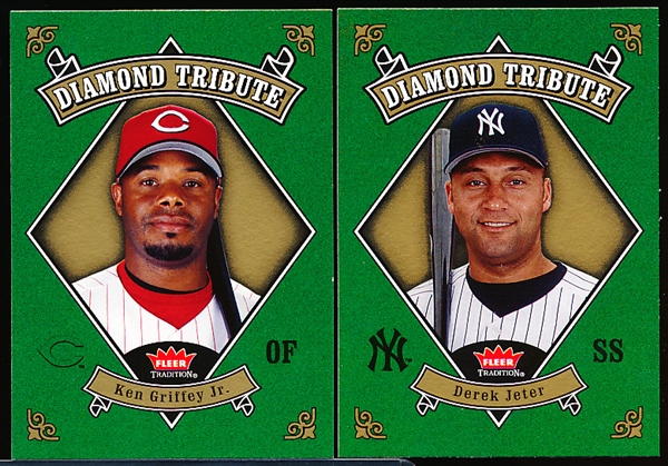 2006 Fleer Tradition Baseball- “Diamond Tribute” Complete Insert Set of 25