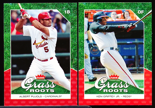 2006 Fleer Tradition Baseball- “Grass Roots” Complete Insert Set of 25