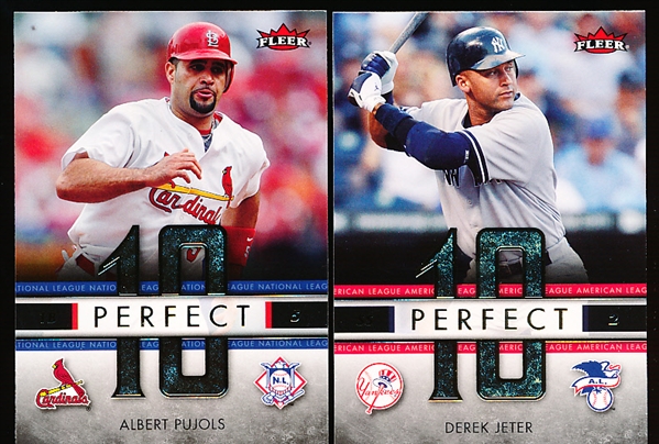 2007 Fleer Baseball- “Perfect 10” Complete Insert Set of 20