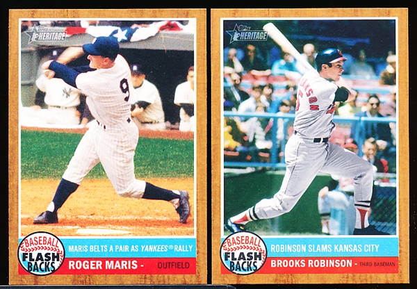 2011 Topps Heritage Baseball- Inserts- 26 Diff.