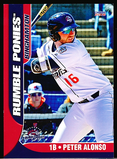 2018 Pete Alonso Minor League Baseball Cards- 4 Diff.