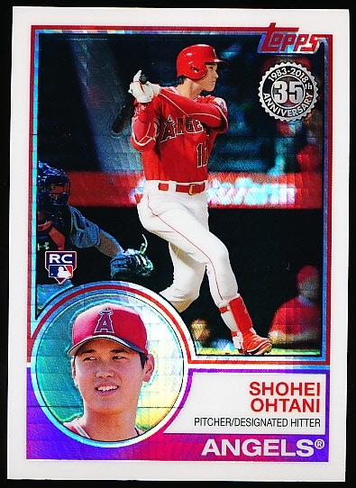2018 Topps Silver Pack Baseball- Update Series- #145 Shohei Ohtani RC, Angels