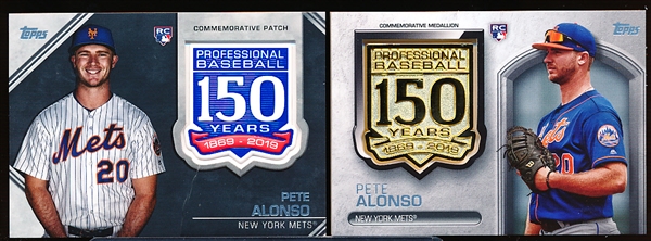 2019 Topps Baseball- 2 Diff. Pete Alonso RC Year Inserts