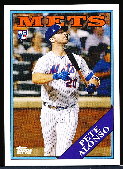 2019 Topps Throwback Thursday Bb- #TBT 250 Pete Alonso, Mets