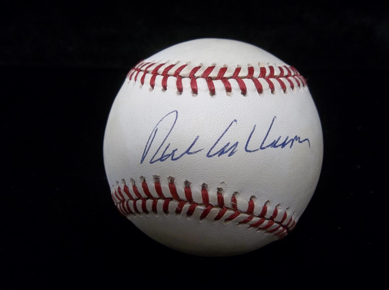 Autographed Richie Ashburn Official N.L. (L. Coleman Pres.) Baseball