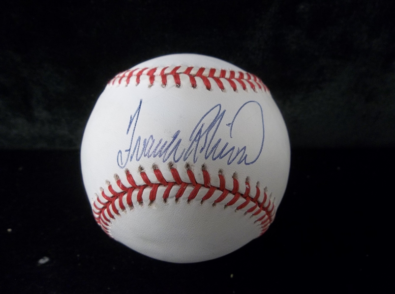 Autographed Frank Robinson Official A.L. (Budig Pres.) Baseball
