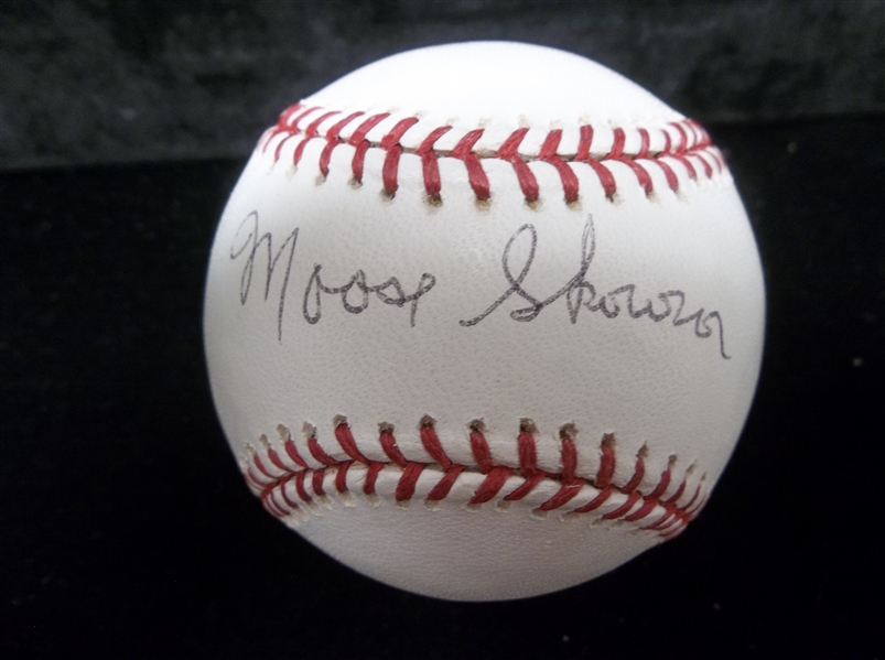 Autographed Moose Skowron Official MLB (Bud Selig) Baseball