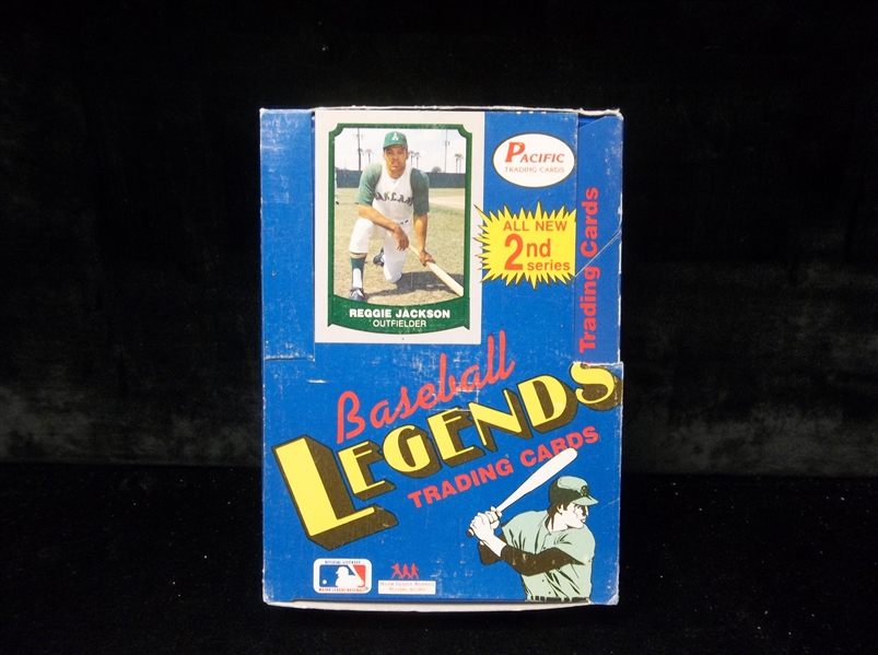 1989 Pacific Legends Bsbl.- 1 Unopened Wax Box