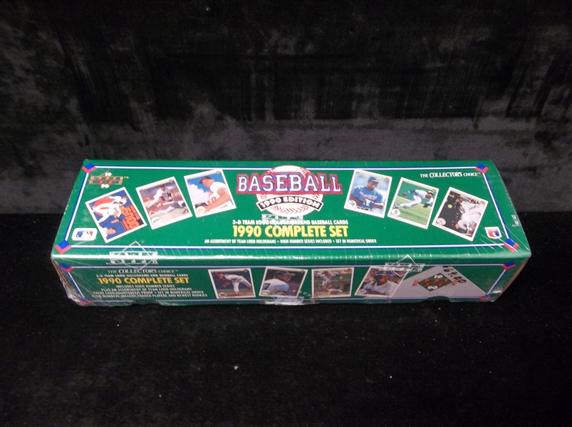1990 Upper Deck Bsbl.- 1 Unopened Factory Set of 800 Cards