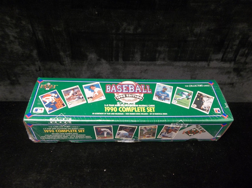 1990 Upper Deck Bsbl.- 1 Unopened Factory Set of 800 Cards